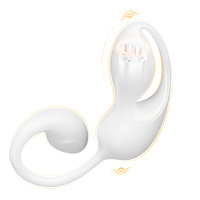 APP-Fernbedienung Hohler Einsteckbarer Vibrator aus Vollsilikon Wasserdichter Persönlicher Massagestab für Frauen mit 9 Vibrationsstufen
