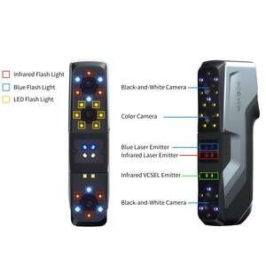 Scantech 3DEVOK-MT pour une productivité professionnelle : Combinaison intelligente de balayage infrarouge à grande surface et de balayage fin par zones - Product Image 3