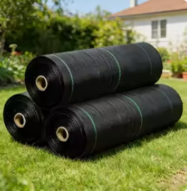 Toile de paillage imperméable – Résistante à l'abrasion et aux déchirures, protection UV, personnalisable <span class=keywords><strong>pour</strong></span> l'aménagement paysager et le jardinage extérieur - Product Image 5