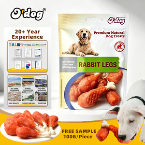 Venta <span class=keywords><strong>al</strong></span> <span class=keywords><strong>por</strong></span> <span class=keywords><strong>mayor</strong></span> directa de fábrica: Premios masticables de pata de conejo con alto contenido proteico para perros, snacks para mascotas, premios de entrenamiento, carne fresca para perros, alimento para mascotas. - Product Image 1