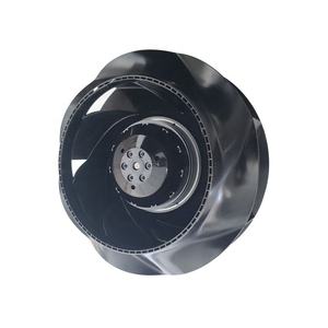 Ventilador centrífugo industrial de CA para refrigeración por conducto de escape de bajo ruido, modelo R2E225-RA92-48 de ebmpapst. - Product Image 4