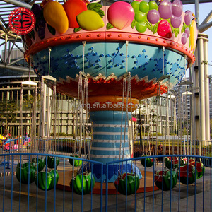 Manège de jeux de fête foraine en plein air, chaises volantes pour enfants, 16 places, à vendre - Product Image 5