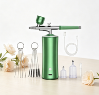 Aérographe rechargeable multi-usage avec gobelets interchangeables, idéal pour le maquillage du visage, le bronzage et les loisirs créatifs