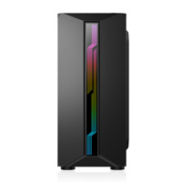 Factory Customized Impact Pc Pink Computer Case Sea View Room Micro ATX/ITX Gaming & Towers Case Mini Empty Pc Computer Case