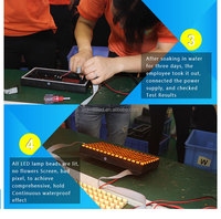 Señal de información variable para exteriores, módulo de pantalla de tráfico a todo color, LED rojo programable, alta calidad, P16, 256x128mm