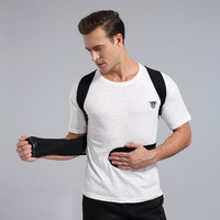Correcteur de posture réglable anti-bossu avec soutien en métal pour hommes et femmes