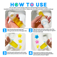 Gel de nettoyage ménager multi-usages écologique populaire Gel de fleur de parfum de toilette de salle de bain