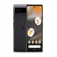 Para 6A 5G RAM Charcoal, Versión Internacional Desbloqueada (GSM) (Reacondicionado), Pantalla de 6.1 Pulgadas, Excelente Estado de la Batería