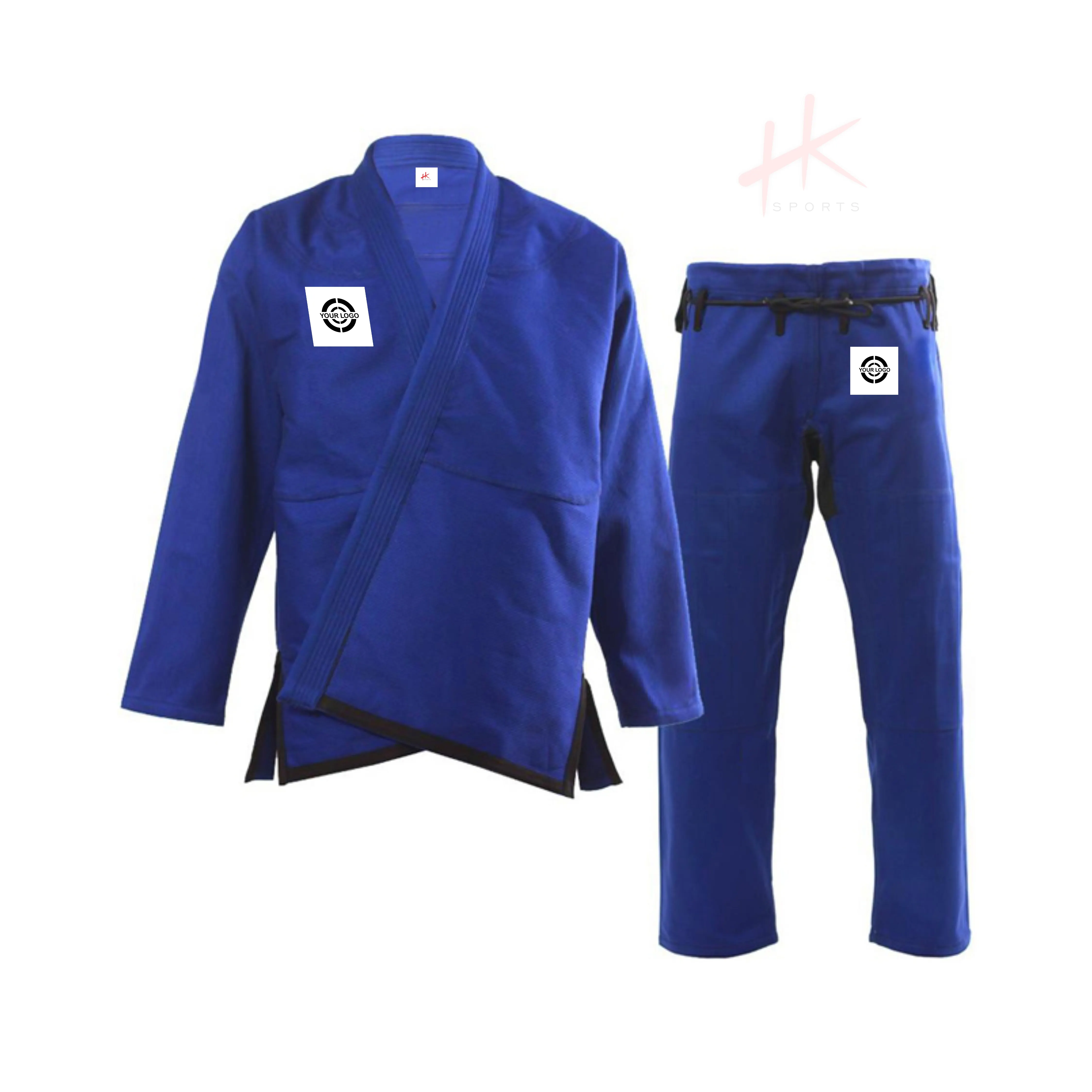 Professional Top Quality Cotton Custom Brazilian Jiu-Jitsu/BJJ Gi Blue Martial Arts Uniform /bjj gi competition
