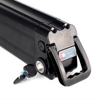 En çok satan siyah balık 36v 20ah lityum iyon batarya paketi için ebike 500w 750w