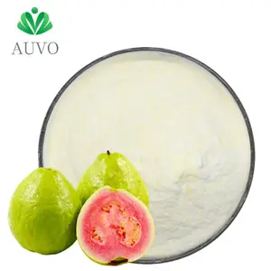AUVO食品グレードグアバフルーツエキスパウダー純粋なグアバフルーツパウダー凍結乾燥グアバパウダー