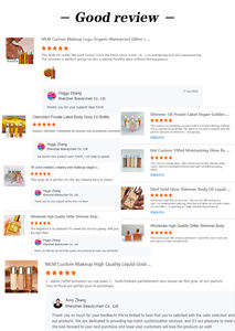 Perfume Corporal Personalizado MLM con Vitamina C y Aceite con Brillo SPF, Spray Corporal Vegano con Brillo Bronceado, Ecológico, de Marca Privada - Product Image 6