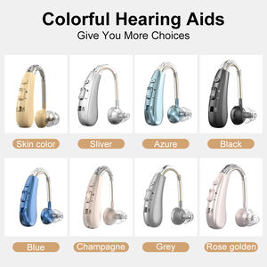 เครื่องช่วยฟังดิจิตอลแบบชาร์จได้ BTE พร้อม 16 ช่องสัญญาณ ดีไซน์เป็นมิตรกับสิ่งแวดล้อมและปรับได้ สำหรับผู้สูงอายุที่มีปัญหาการได้ยินระดับเล็กน้อยถึงปานกลาง - Product Image 2