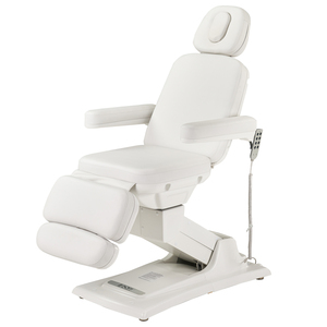 Fabbrica professionale tre sezioni bianco personalizzato reclinabile elettrico tavolo di bellezza sedia di bellezza sedia <span class=keywords><strong>cosmetologa</strong></span> - Product Image 1