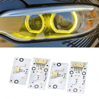 Placa LED DRL Amarilla para BMW Serie 2 M2 F87 F22 F23 220i 228i M240i 2014-2017, Módulo de Faros de Xenón, Chips de Luz Diurna