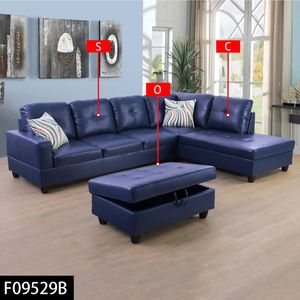 Canapé inclinable 3 places en cuir de style moderne, classique pour salon, hôtel, mobilier de cinéma inclinable en tissu - Product Image 6