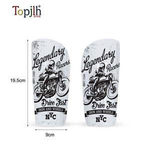 Protège-tibias personnalisé Topjlh par sublimation, design personnalisé, avec rembourrage doux, idéal pour les commandes OEM, les promotions d'équipe et les cadeaux sportifs - Product Image 3