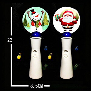 Varita Mágica Giratoria con Luces LED Personalizadas, Juguete de Regalo para Pascua, Cumpleaños, Halloween y Navidad, Precio de Fábrica - Product Image 4