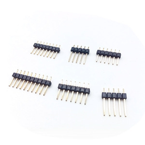 Conector de pines macho para placa PCB, paso de 1mm y 2mm, 5, 4, 20, 40, 14mm, 127mm, 254mm, 2.54mm, 1.27mm, 2.54mm, SMD, SMT - Product Image 2