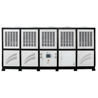 Refroidisseur d'eau industriel refroidi par air SS304, 380V, pompe intégrée, serpentin époxy pour le refroidissement des fluides corrosifs en usine chimique