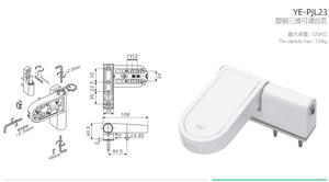 Regolabile 3D cerniera porta esterna Design moderno <span class=keywords><strong>in</strong></span> lega di zinco <span class=keywords><strong>in</strong></span> <span class=keywords><strong>alluminio</strong></span> <span class=keywords><strong>per</strong></span> <span class=keywords><strong>porte</strong></span> UPVC stile bandiera <span class=keywords><strong>in</strong></span> plastica <span class=keywords><strong>cerniere</strong></span> porta - Product Image 3