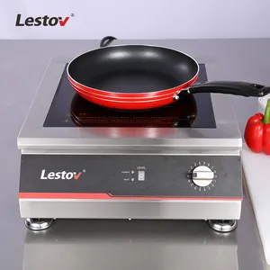 5000W Commercial Induction Cooker Stainless Steel Shell Electric Burner For Restaurant