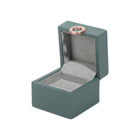 Boîte en plastique de luxe, pièces, présentoir noir profond, blanc, petit oreiller, boîtes personnalisées de boucles d'oreilles, emballage de bijoux, avec Logo