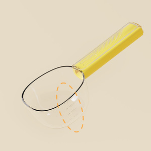 Glass Sealing Clip Dishwasher Safe for Kitchen Use Grain & Noodle Serving Pet Food Spoon - Product Image 4