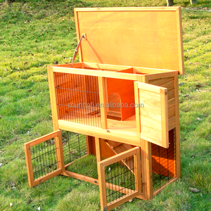 SDR001 Eco-Friendly Modern Wooden Pet House Rabbit Hutch for <b>Small</b> Animals - Product Image 2