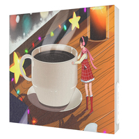 Cadre mural en toile personnalisable pour home cinéma avec styles d'images variés, compatible avec haut-parleur 5.4, sortie 5-10W et recharge sans fil pour ordinateur