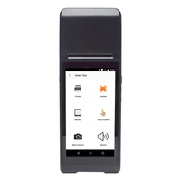 Terminal de point de vente (TPV) portable Android 3G avec imprimante de reçus et lecteur de codes-barres pour billets de parking et de bus
