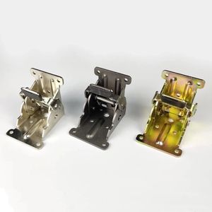 Bisagras Metálicas Plegables de 90 Grados para Muebles, Color Zinc, Herrajes de Acero para Sofá, Mesa, Gabinete, Cocina, Sala de Estar, Dormitorio - Product Image 3