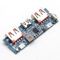 Module de batterie externe à deux ports Micro/Type-C Module de charge à deux ports USB 5V 2.4A 18650