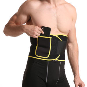 Ceinture de sudation en néoprène pour le sport et le fitness, ceinture de maintien élastique gaufrée pour le soutien de la taille - Product Image 2