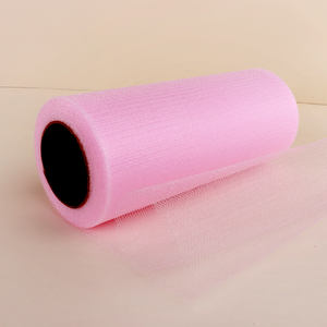 100 פוליאסטר צבעוני טול בד רול טריקו טול רול לחתונה שמלת שולחן חצאית - Product Image 6