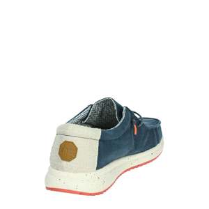 รองเท้าโลฟเฟอร์ผ้าใบลำลองสำหรับผู้ชาย Pitas Uomo Slip On Nias Blu - Product Image 3