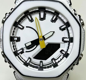 Bracciale per Orologio Digitale di Lusso, Calendario Multifunzione, Orologio Sportivo Antiurto Ga2100 Gm2100 Ga110 Impermeabile - Product Image 4