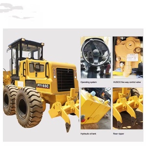 China Famous Brand PY180C <strong>Motor</strong> <strong>Grader</strong> (with Famous Brand Engine) for Sale at Low Price - Product Image 3