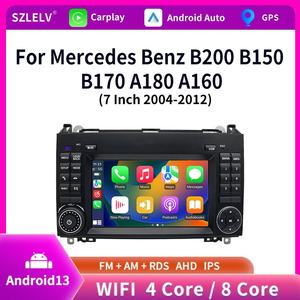 Système de navigation intégré avec grand écran central pour moto <span class=keywords><strong>Mercedes</strong></span>-Benz B200 B150 B170 <span class=keywords><strong>A180</strong></span>, fonctionnalités <span class=keywords><strong>d</strong></span>'image de recul et système stéréo - Product Image 5