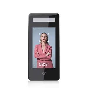 5 inch IPS all-sight LCD touch screen face recognition door access control terminal dynamic 3d face recognition system camera