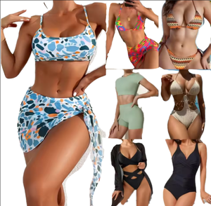 Trajes de Baño Bikini al por Mayor, Trajes de Baño de Verano para Mujer, Trajes de Baño de Playa y Conjuntos Mixtos - Product Image 1