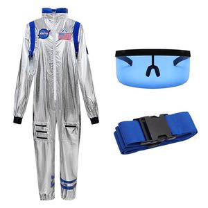 هالوين الكبار الفضاء زي الفضة الفضاء الطيار تأثيري المتجول حزب الأرض باعتبارها نيسيي - Product Image 6