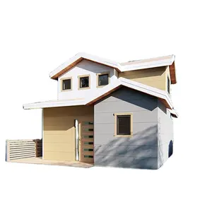 Quacent Novos Produtos de Luxo E Acessível Painéis Isolados Estruturais Casa Pré-fabricada Villa Eco Pequena Casa Pré-fabricada