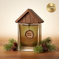 Fragancia amaderada seca de cedro suizo OEM, base de cedro personalizada para mezcla de perfumes masculinos