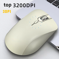 Souris de jeu sans fil ergonomique 2,4 G, 3 DPI réglables, portée de 10 m, souris optique USB Plug&Play pour PC, bureau et jeux occasionnels