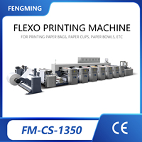 Máquina de Impresión Flexográfica Servo Petal, Impresora Petal