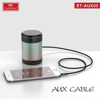 Earldom 1M 3.5mm Jack AUX Audio Câble PVC Veste 3.5MM Mâle Connexion pour Téléphone Casque Moniteur Microphone Haut-Parleur