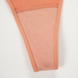 Offre Spéciale fille coton culotte sous-vêtements sans couture <span class=keywords><strong>string</strong></span> femmes Sexy <span class=keywords><strong>string</strong></span> dames culottes sous-vêtements - Product Image 5