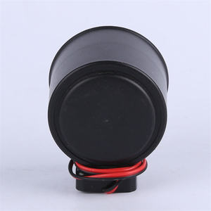 Alarme électronique portable haute puissance à vente chaude, sirène de sécurité extérieure noire, étanche, haut décibel, klaxon piézo, alarmes - Product Image 2