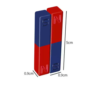 Aimant en ferrite en forme de barre marqué N S, aimant pédagogique pour les cours de physique de base et les projets d'éducation scientifique pour enfants - Product Image 6